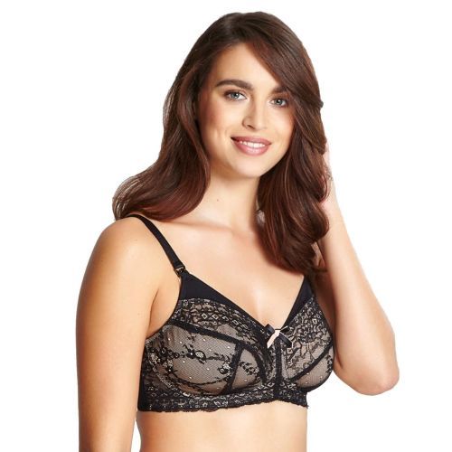 Panache Sophie Nursing Bra - Black/Chai