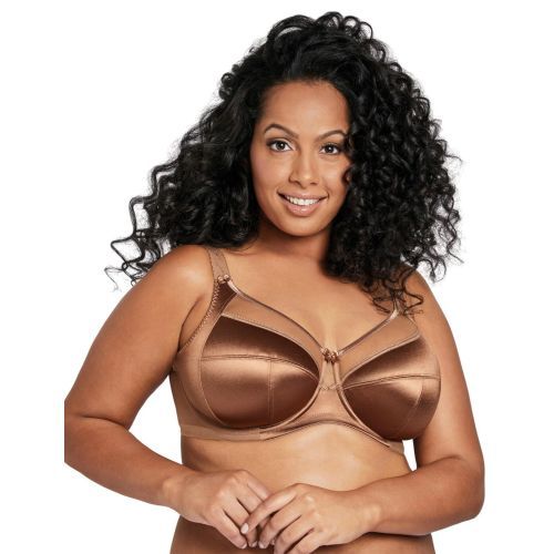 Goddess Keira Underwired Full Cup Bra - Cinnamon