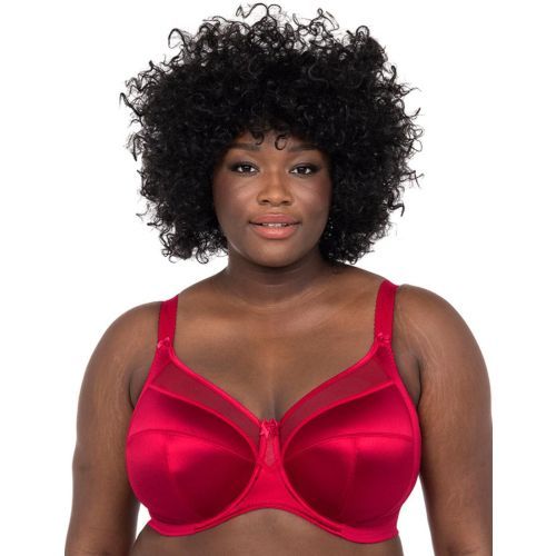 Goddess Keira Underwired Full Cup Bra - Crimson