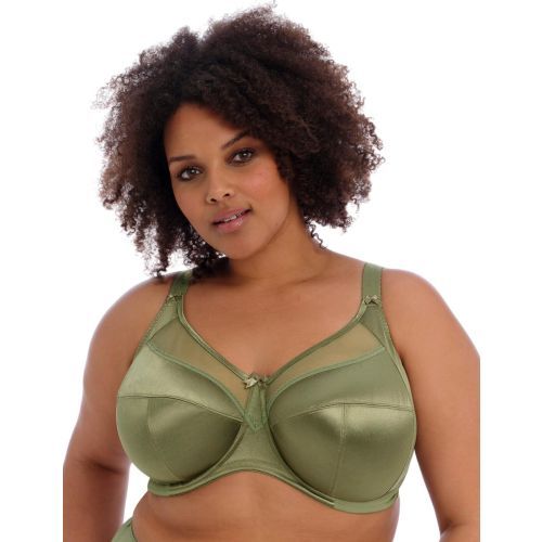 Goddess Keira Underwired Full Cup Bra - Olive