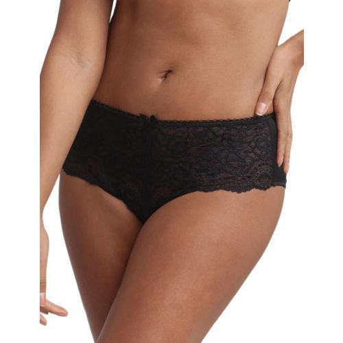 Affinity Playtex Flower Elegance Lace Brief - Black