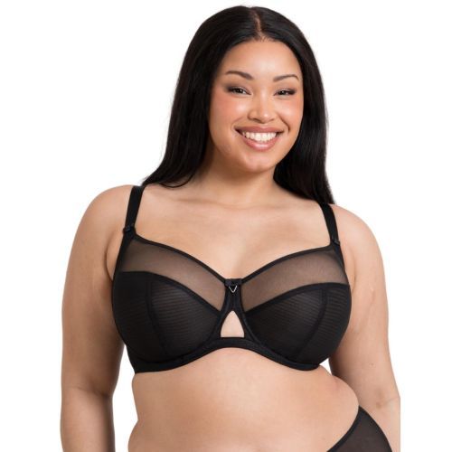 Curvy Kate Victory Side Support Balcony Bra - Black