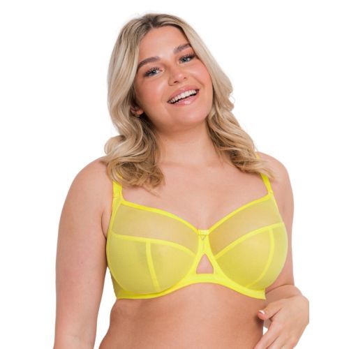 Curvy Kate Victory Side Support Balcony Bra - Citron