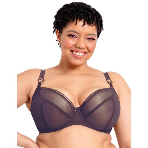 Curvy Kate Lifestyle Plunge Bra - Plum Purple
