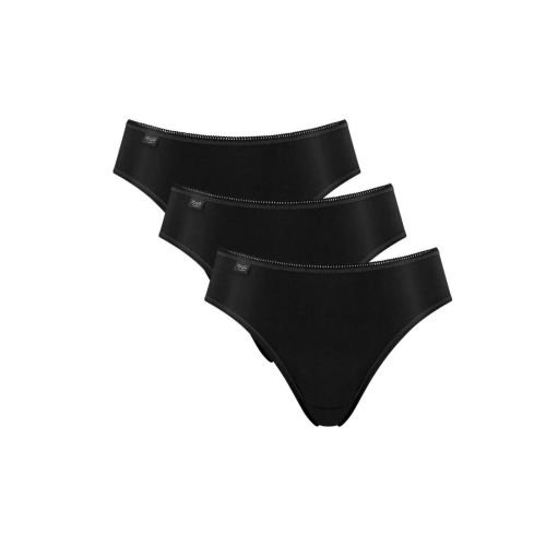 Sloggi 24/7 Microfibre Tai Brief 3 Pack - Black