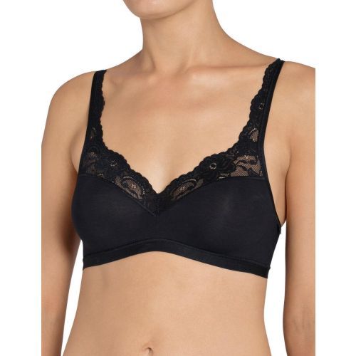 Sloggi Romance Non Wired Bra - Black