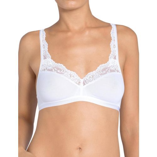 Sloggi Romance Non Wired Bra - White