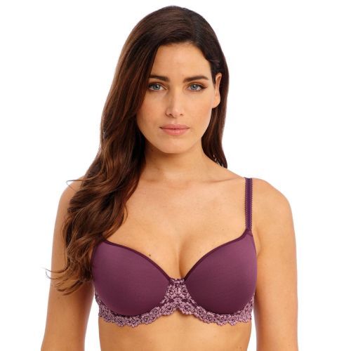 Wacoal Embrace Lace Contour Bra - Italian Plum/ Valerian