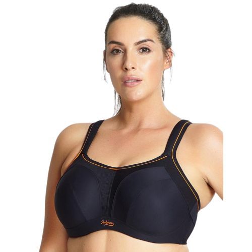 Sculptresse by Panache Underwired Sports Bra - Black