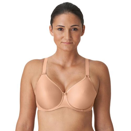 Prima Donna Satin Non Padded Full Cup Bra - Light Tan