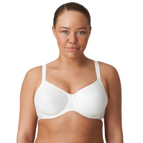 Prima Donna Satin Non Padded Full Cup Bra - Natural