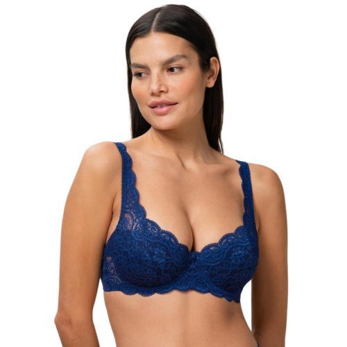 Triumph Amourette 300 Padded Bra - Deep Water Blue