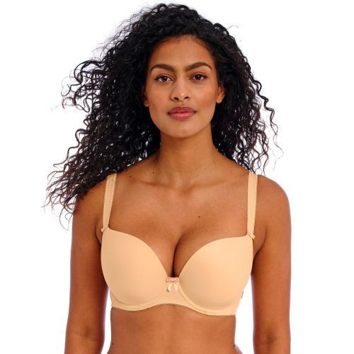 Freya Deco Moulded Plunge Bra - Nude
