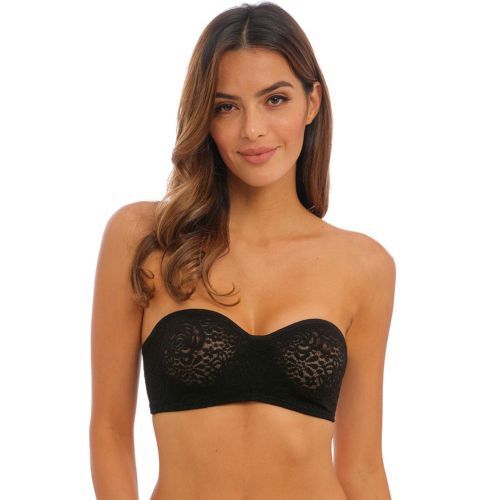 Wacoal Halo Lace Strapless Bra - Black