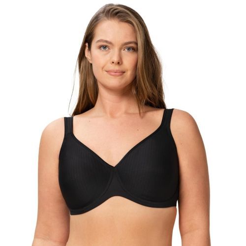 Triumph Modern Soft + Cotton Wired Bra - Black