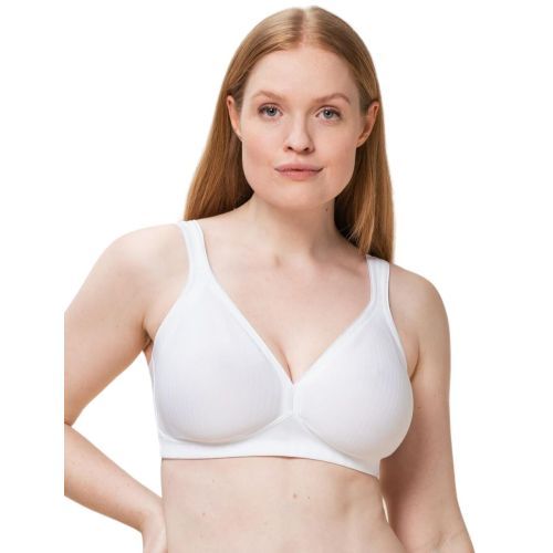 Triumph Modern Soft+ Cotton Non Wired Bra - White
