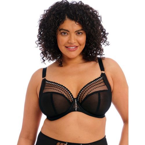 Elomi Matilda Underwired Plunge Bra - Black