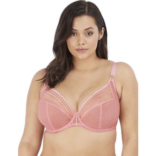 Elomi Matilda Underwired Plunge Bra - Rose