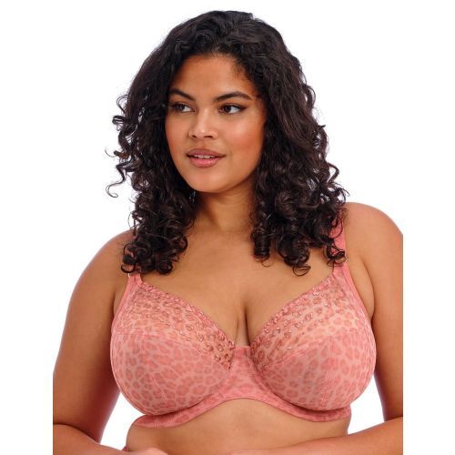 Elomi Matilda Underwired Plunge Bra - Rose Leo