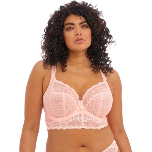 Elomi Charley Underwired Longline Bralette - Ballet Pink
