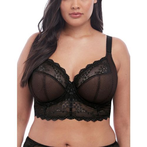 Elomi Charley Underwired Longline Bralette - Black