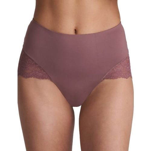 Marie Jo Color Studio High Waist Shapewear Brief - Satin Taupe