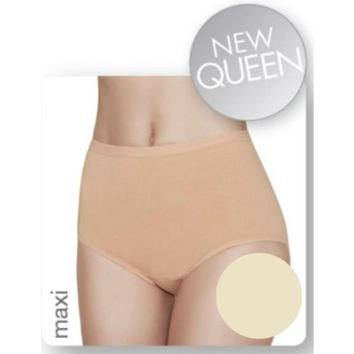 Janira Essential Maxi Queen Brief 2 Pack - Nacre