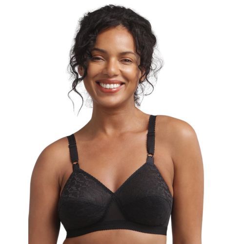 Playtex Cross Your Heart Non Wired Bra - Black