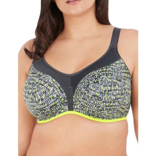 Elomi Energise Underwired Sports Bra - Lime Twist