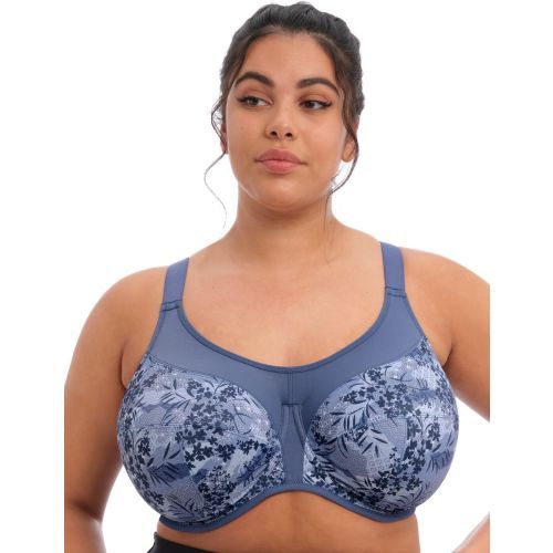 Elomi Energise Underwired Sports Bra - Vintage Denim
