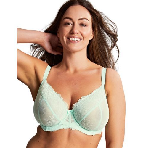 Panache Ana Non Padded Plunge Bra - Mint Green