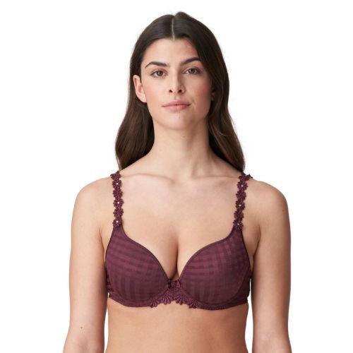 Marie Jo Avero Padded Heartshape Bra - Wine