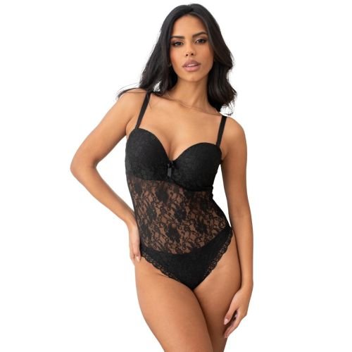 Pour Moi Rebel Strapless Padded Body - Black