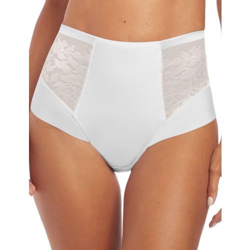 Fantasie Illusion High Waist Brief - White