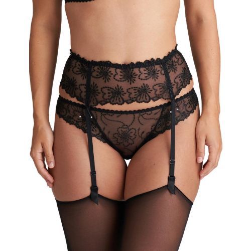 Marie Jo Jane Garter Belt - Black