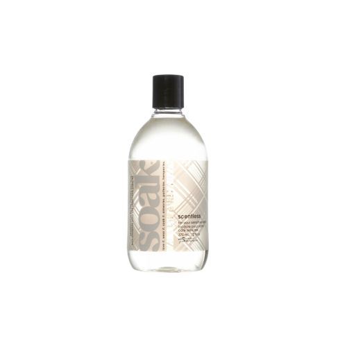 Soak Full Size No Rinse Lingerie & Swimwear Wash - 375ml - Scentless (375ml)