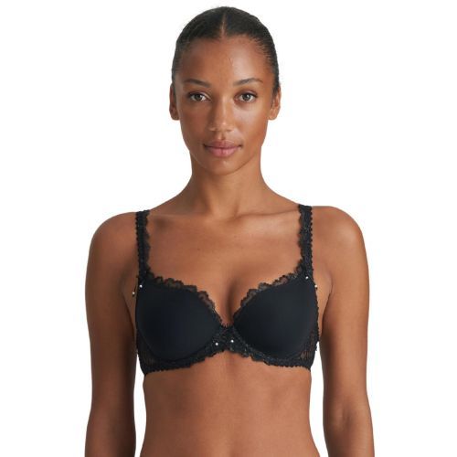 Marie Jo Jane Padded Heartshape Bra - Black