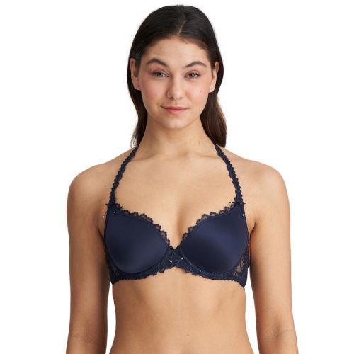 Marie Jo Jane Padded Heartshape Bra - Velvet Blue