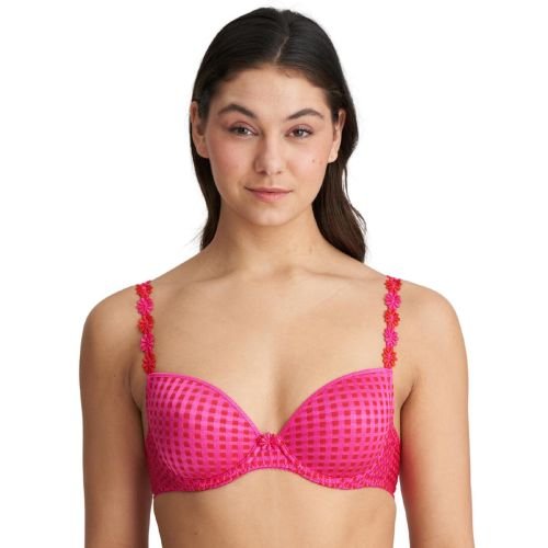Marie Jo Avero Padded Plunge Bra - Electric Pink