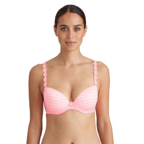 Marie Jo Avero Padded Plunge Bra - Pink Parfait