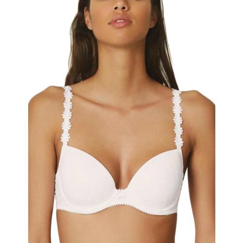 Marie Jo Avero Padded Plunge Bra - White