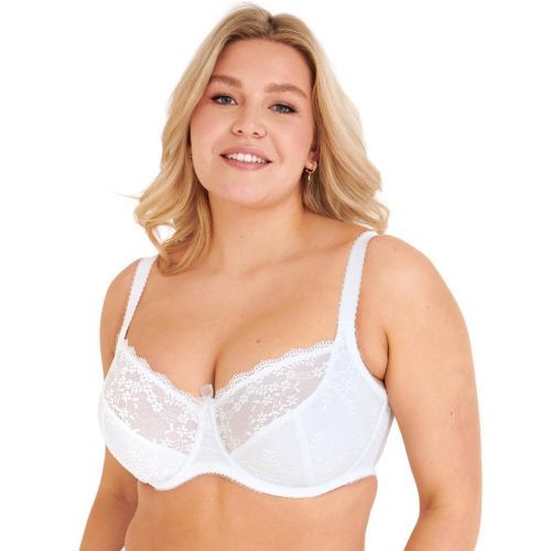 Pour Moi Flora Underwired Bra - White