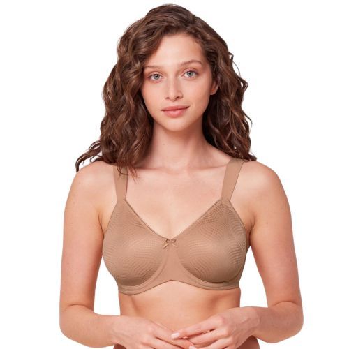 Triumph Essential Minimiser Wired Minimiser Bra - Toast