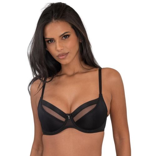 Pour Moi Viva Luxe Underwired Bra - Black