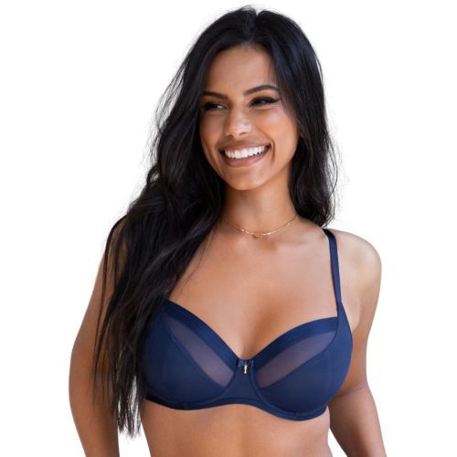 Pour Moi Viva Luxe Underwired Bra - Navy