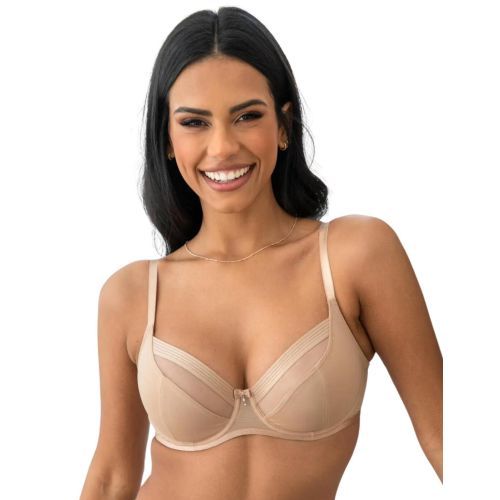 Pour Moi Viva Luxe Underwired Bra - Toffee