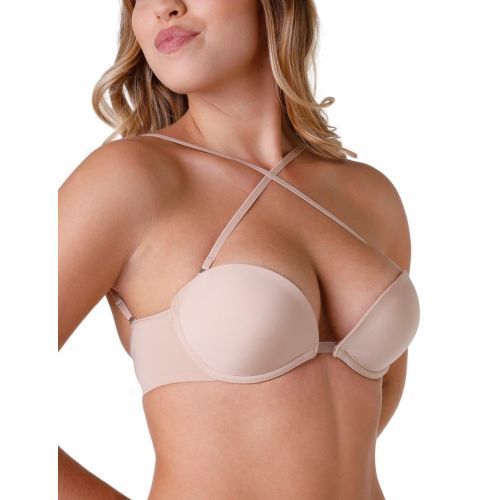 Wonderbra Ultimate Silhouette Plunge Bra - Beige