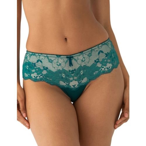 Pour Moi Amour Shorty Brief - Teal/Soft Pink