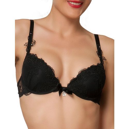 Lise Charmel Soir De Venise Contour Padded Bra - Noir Diamant