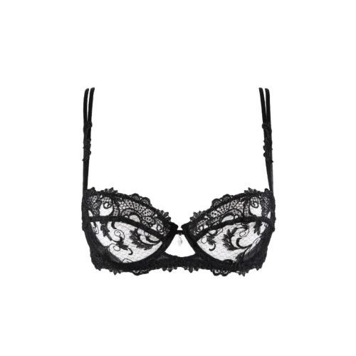 Lise Charmel Dressing Floral Half Cup Bra - Noir